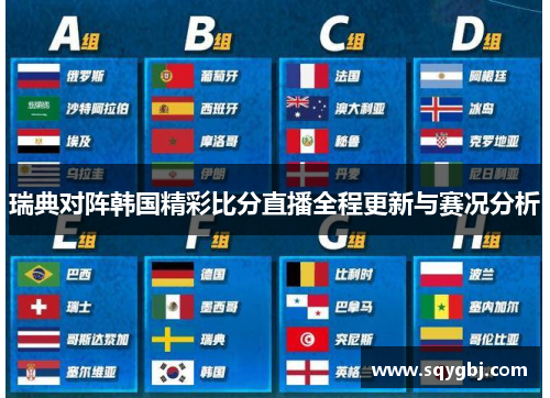 瑞典对阵韩国精彩比分直播全程更新与赛况分析