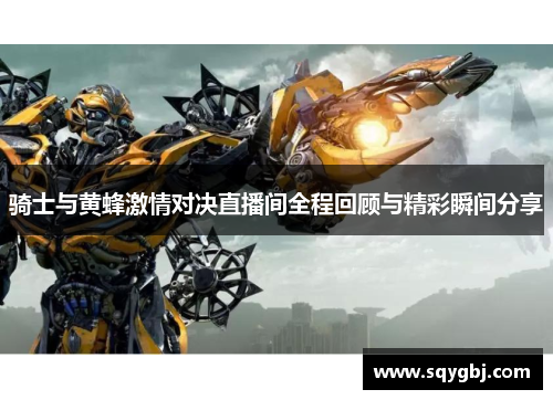 骑士与黄蜂激情对决直播间全程回顾与精彩瞬间分享