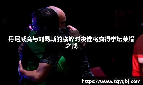 丹尼威廉与刘易斯的巅峰对决谁将赢得拳坛荣耀之战