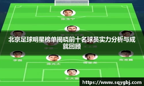 北京足球明星榜单揭晓前十名球员实力分析与成就回顾